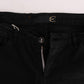 Elegant Black Slim Fit Jeans