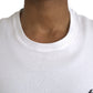 White Logo Crest Crew Neck Underwear T-shirt