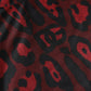 Red Leopard Print Sleeveless Men Tank T-shirt