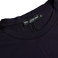 Purple Logo Patch Short Sleeve Cotton T-shirt
