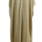 Elegant Gold Shift Gown Dress