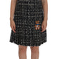 Elegant Gray Shift Dress with Embroidery Detail