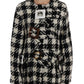 Elegant Woven Monochrome Jacket