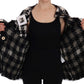 Elegant Woven Monochrome Jacket