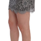 Chic Gray Mini Skirt for Elegant Evenings