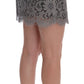 Chic Gray Mini Skirt for Elegant Evenings