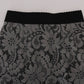 Chic Gray Mini Skirt for Elegant Evenings