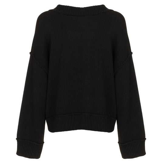 Classic V-Neck Wool Blend Sweater