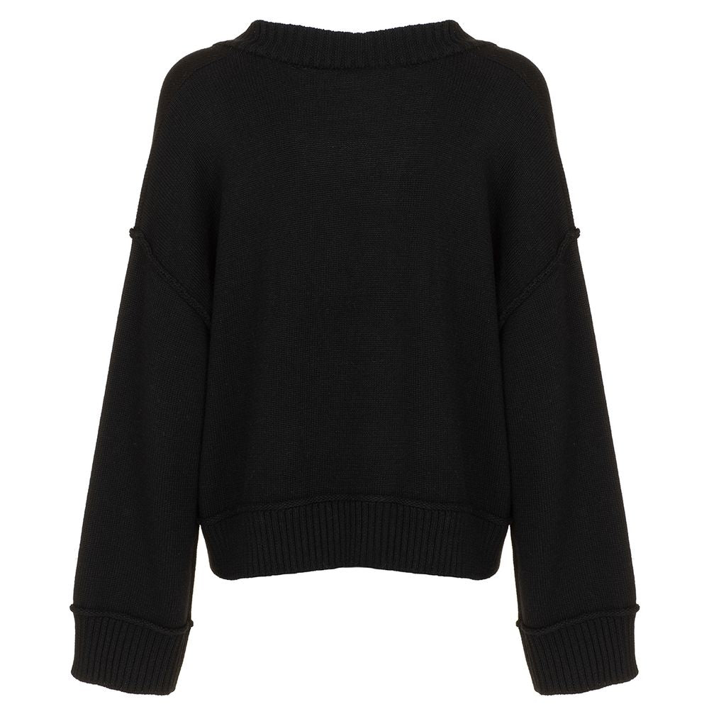 Classic V-Neck Wool Blend Sweater