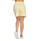 Chic Cotton Bermuda Shorts with Drawstring Waist
