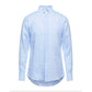 Elegant Light Blue Linen Shirt