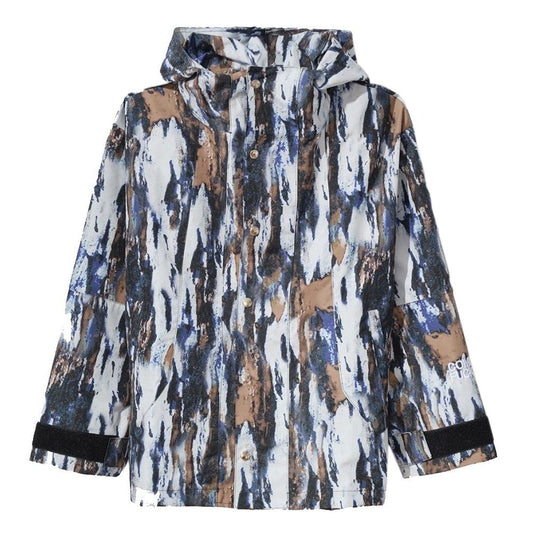 Multicolor Polyester Men Jacket