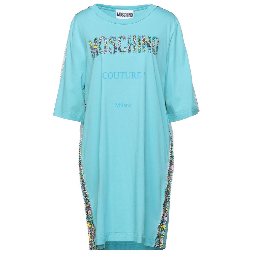 Light Blue Cotton Dress
