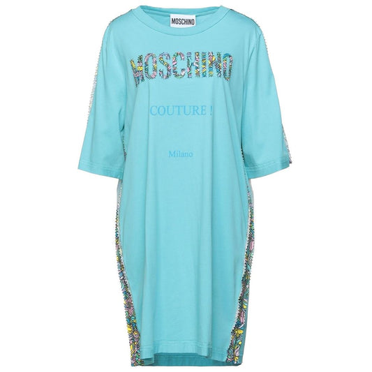 Light Blue Cotton Dress
