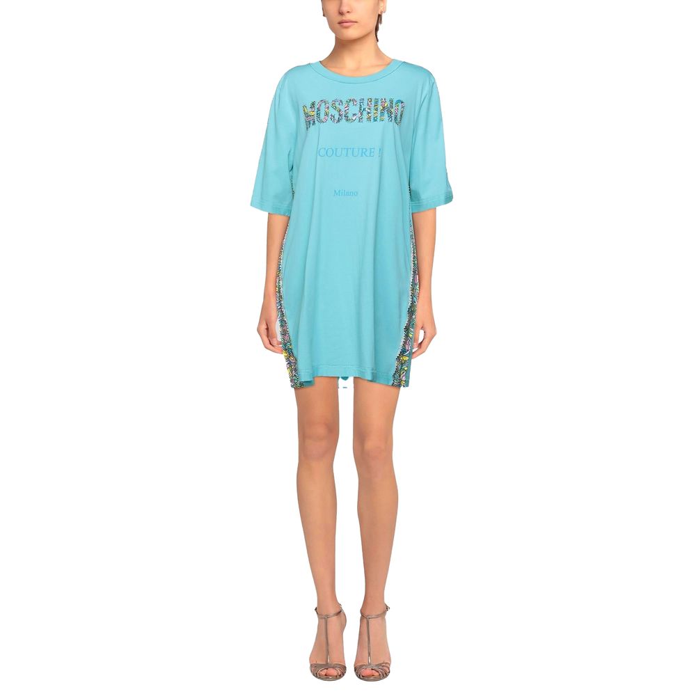 Light Blue Cotton Dress