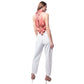 Pink Polyester Tops & T-Shirt