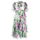 Multicolor Silk Dress
