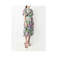 Multicolor Silk Dress