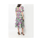 Multicolor Silk Dress
