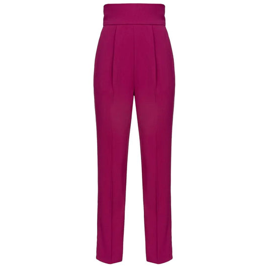 Purple Polyester Jeans & Pant