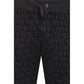 Velvet Logo Cotton Tracksuit Trousers