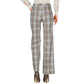 Chic Tartan Print Trousers