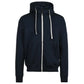 Sleek Blue Technical Fabric Hoodie