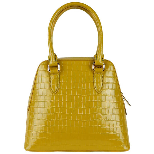 Elegant Pistachio Python Print Calfskin Bag