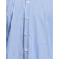 Elegant Light Blue Cotton Shirt