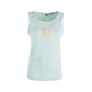Elegant Green Cotton Blend Tank Top