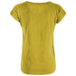 Sunny Cotton Crew-Neck Tee with Logo