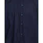 Elegant Blue Cotton Logo Shirt