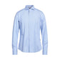 Elegant Cotton Shirt with Iconic Embroidery