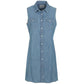 Sleeveless Denim Delight Dress