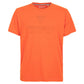 Orange Cotton Men T-Shirt
