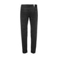 Chic Black Distressed Patched Jeans