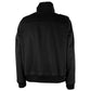Elegant Virgin Wool Men's Bomber with Fur Collar