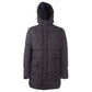 Dashing Gentleman's Black Jacket with Hood