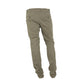 Beige Cotton Men Pant