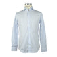 Elegant Light Blue Italian Cotton Shirt