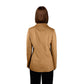 Chic Wool & Cashmere Short Coat in Brown