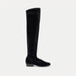 Elegant Velvet Ankle Boots for Women
