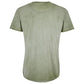 Green Cotton Men T-Shirt