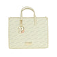 White Polyamide Women Shoulder Bag