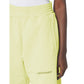 Chic Summer Cotton Bermuda Shorts in Sunshine Yellow