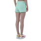 Green Cotton Women Short