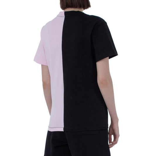 Pink Cotton Women T-Shirt
