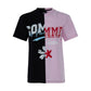 Pink Cotton Women T-Shirt