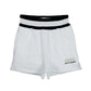 White Cotton Women's Short
