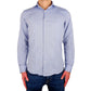 Elegant Milano Light Blue Oxford Shirt